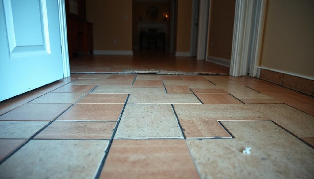 DIY floor tile installation mistakes