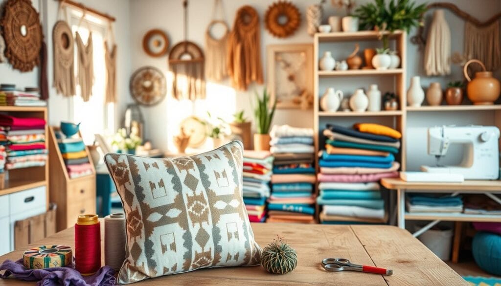 DIY home decor fabric projects