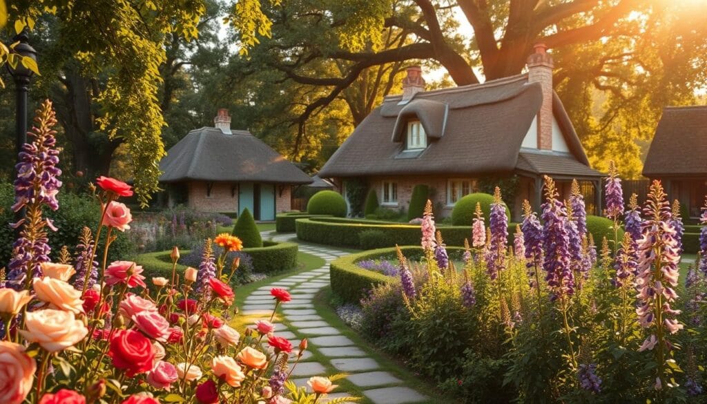 English cottage garden