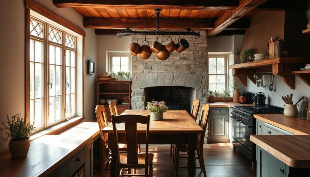 English cottage kitchen design