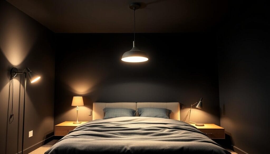 Lighting Strategies for Dark-Walled Spaces