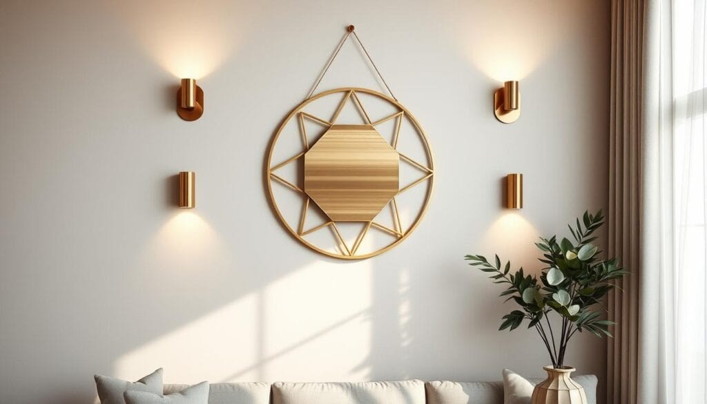 accent wall decor for living room