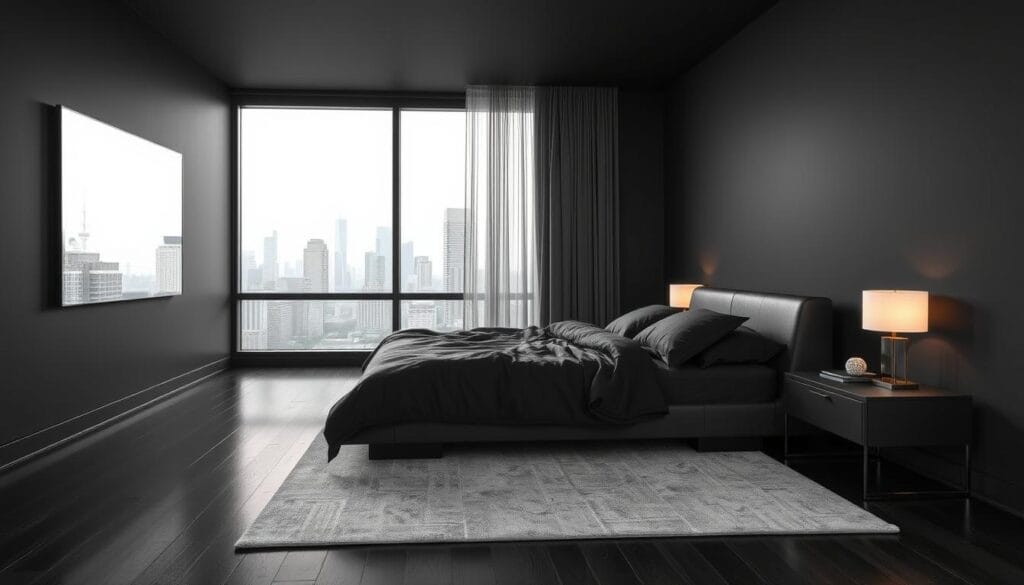 How to Style a Black Bedroom for a Modern Look black bedroom