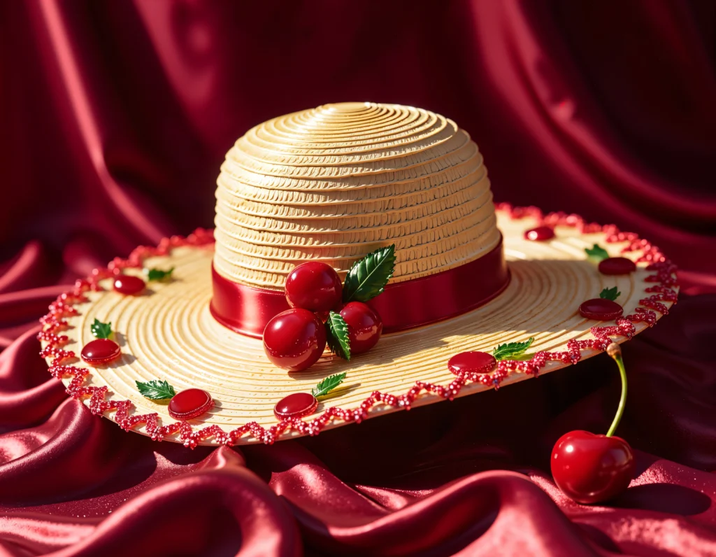Creative Ideas for Using Fabric Decorative Accents in Your Home: Affordable Styling Guide: Decorating 101 cherry hat