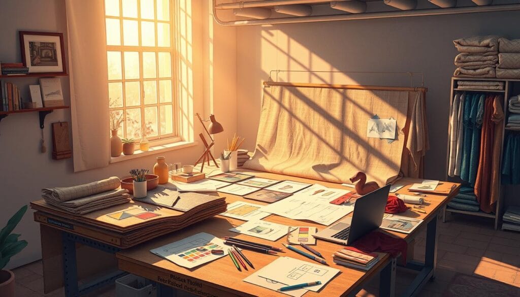 custom fabric design process