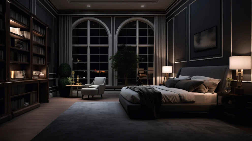 Designing a Luxury Black Bedroom: Tips and Inspirations luxury black bedroom