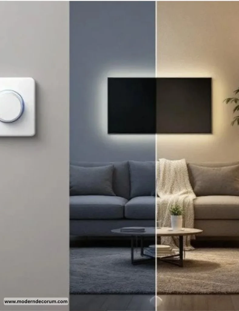 USE DIMMER SWITCHES FOR VERSATILE AMBIANCE Different types of dimmer switches for versatile home ambiance