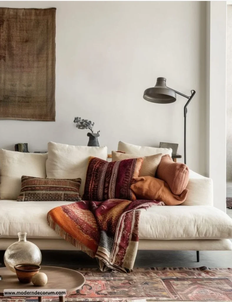 woven textile wall art