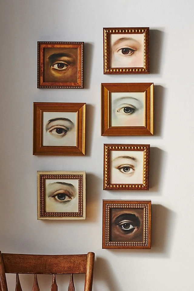 Lover's Eye wall art featuring intricate designs and romantic themes.