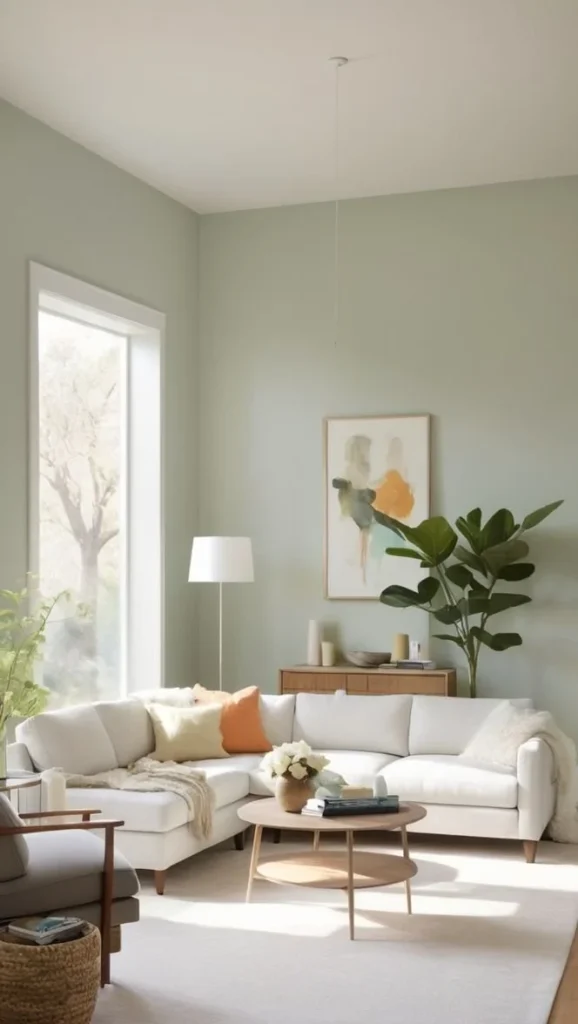 Stylish minimalist furniture in a modern living room setting, 2025 inspiration.