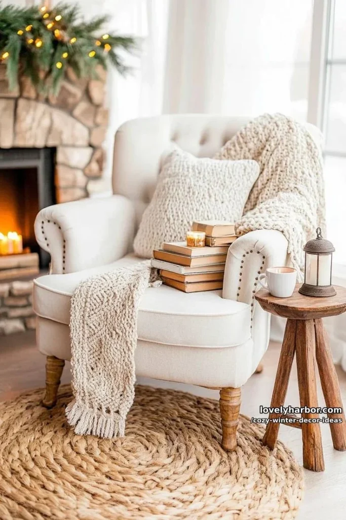 15 Winter Decor Ideas for a Cozy Home Retreat Cozy winter decor ideas for a warm home retreat during the winter season.