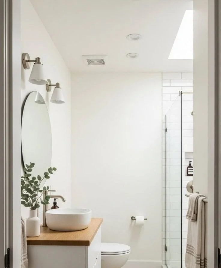 23 Small Modern Bathroom Designs That Feel Fresh and Clean Small modern bathroom designs featuring fresh and clean aesthetics