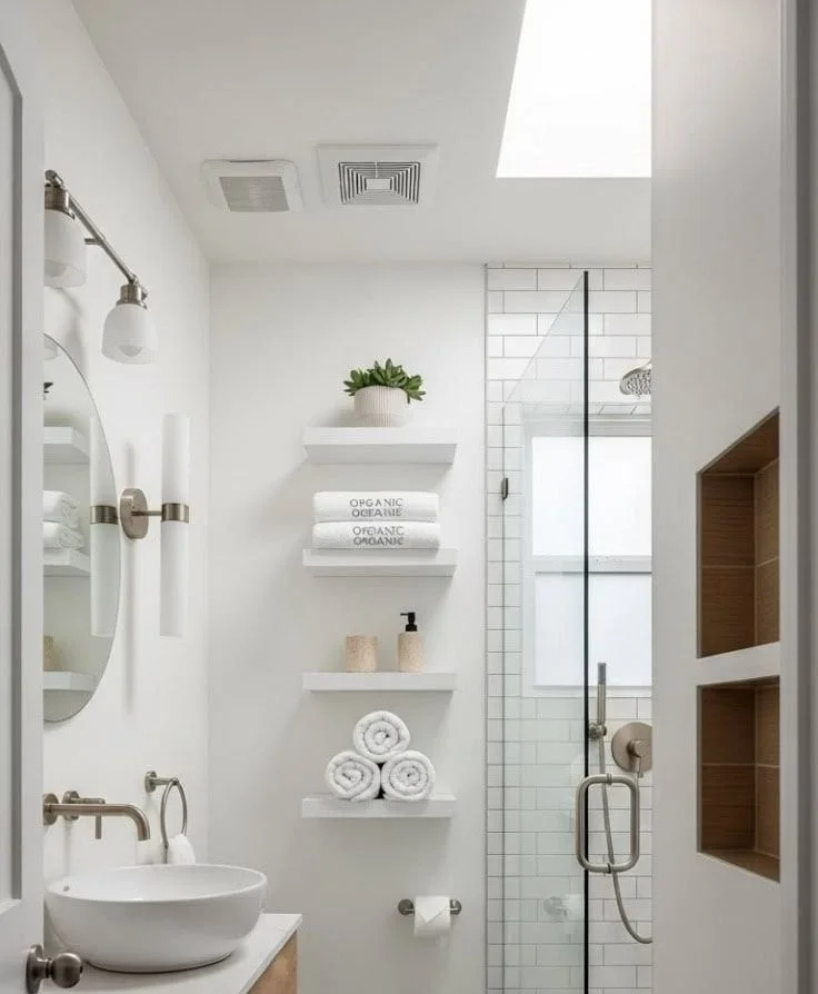 Creative towel storage ideas for small bathrooms to maximize space.