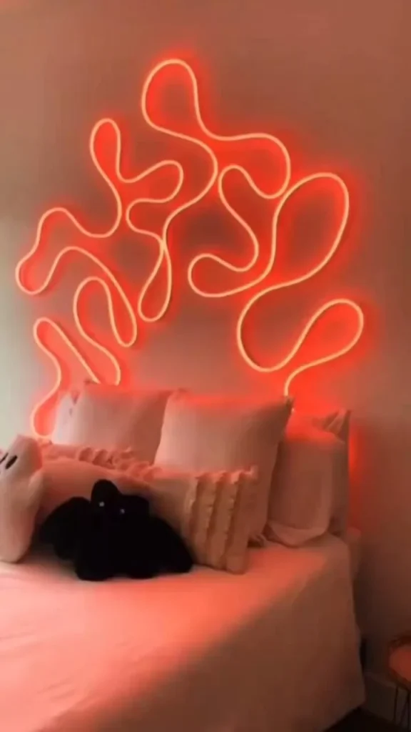 Vibrant neon LED lights for stylish illumination