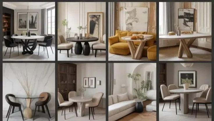 Modern dining room renovation ideas with luxury dining table and decor trends for 2026.