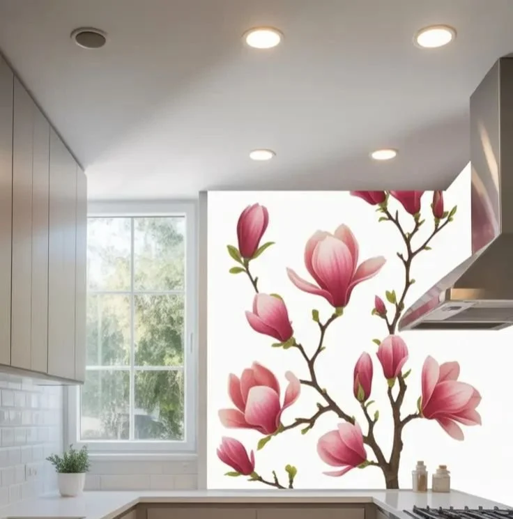 Stylish kitchen backsplash showcasing modern trends and floral designs for 2026.