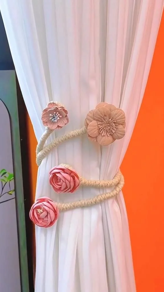 Curtain Tiebacks Clips Stylish curtain tiebacks clips for enhancing home decor and functionality.