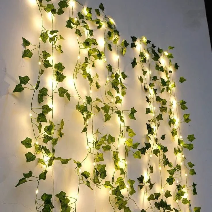 Garden Vine LED string lights collection for outdoor decoration