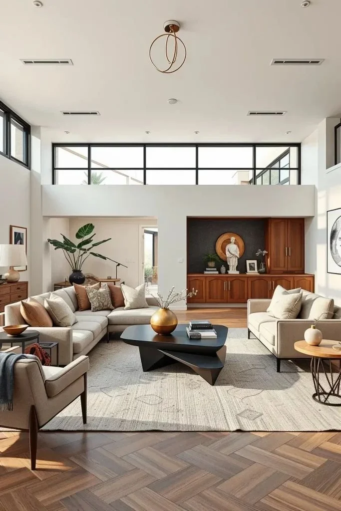 Artistic sofa table design for creative interiors in 2026