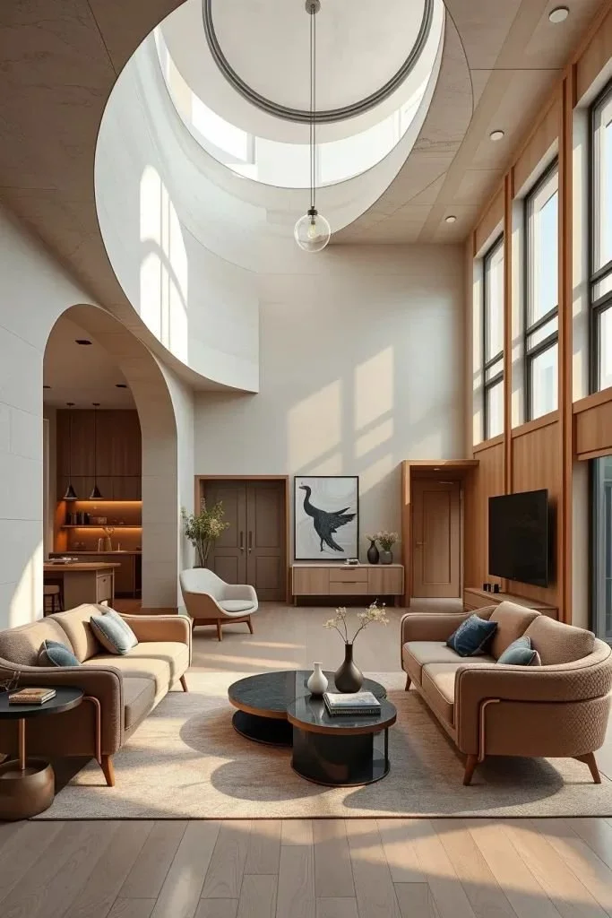 A selection of textures and materials that enhance soft shapes in design.