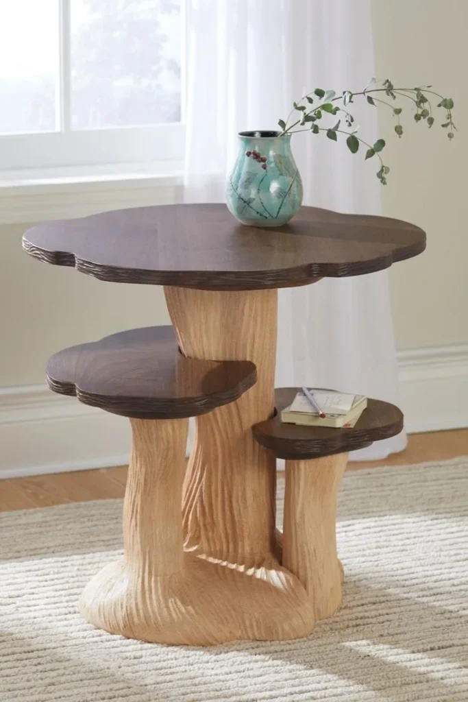 Three Tier Side Table for stylish and functional home decor