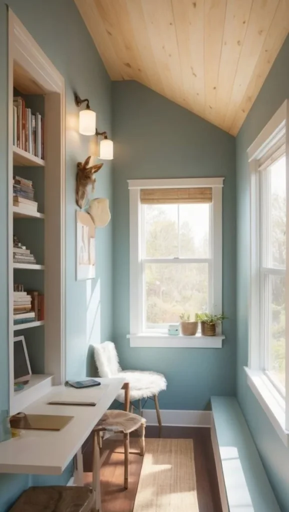 +10 Ideas For tiny home office inspo 2026 A stylish tiny home office setup with space-saving design ideas.
