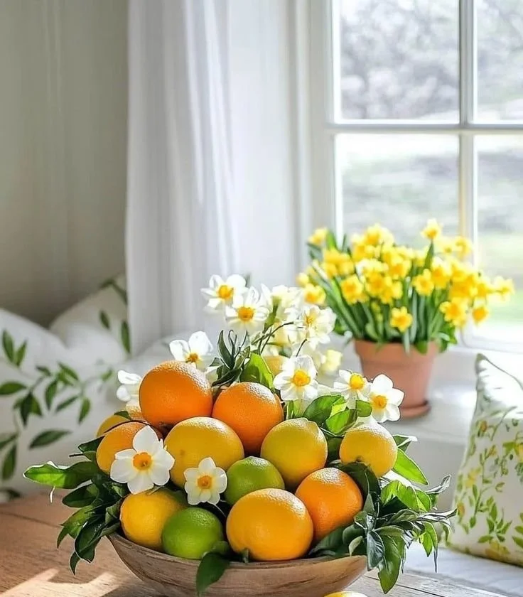 Vibrant decor showcasing spring decorating trends for 2026 with floral designs and pastel colors.