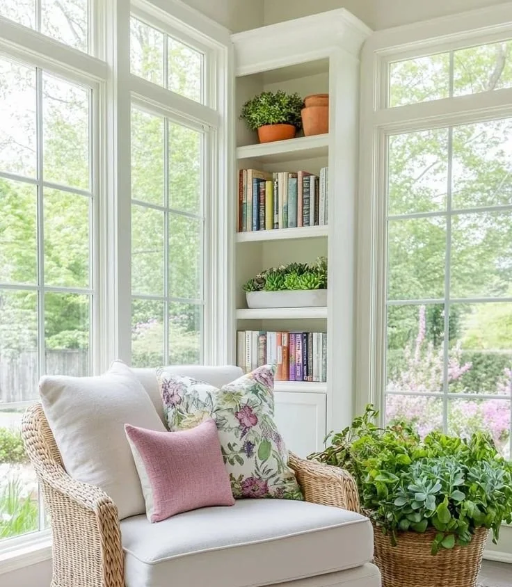 15 Spring Shelf Styling Ideas with Fresh Greenery Spring shelf styling ideas featuring fresh greenery and decorative elements.