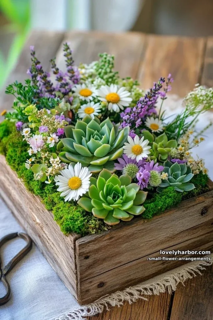 Small flower arrangements for spring cheer with vibrant blooms