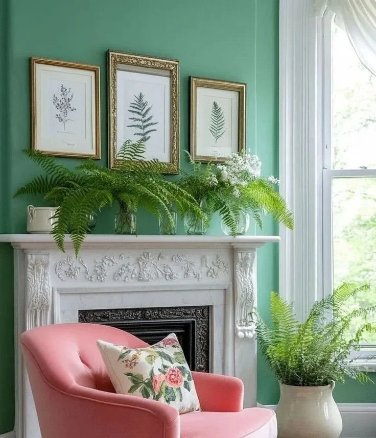 21 Trendy Spring Mantle Decor for a Lively Home Vibrant spring mantle decor ideas for a lively home atmosphere.