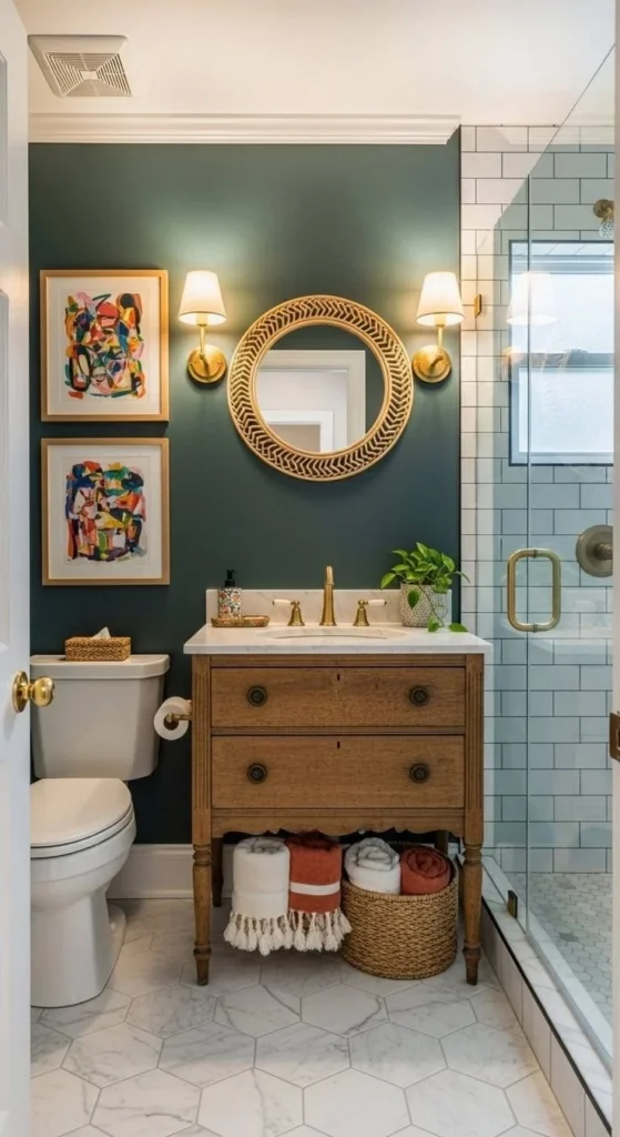 Stylish small half bathroom ideas for maximizing space and function