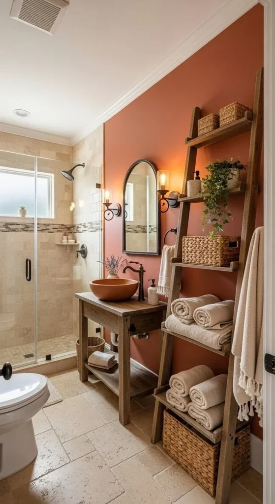 Small bathroom ideas featuring efficient use of space and stylish decor