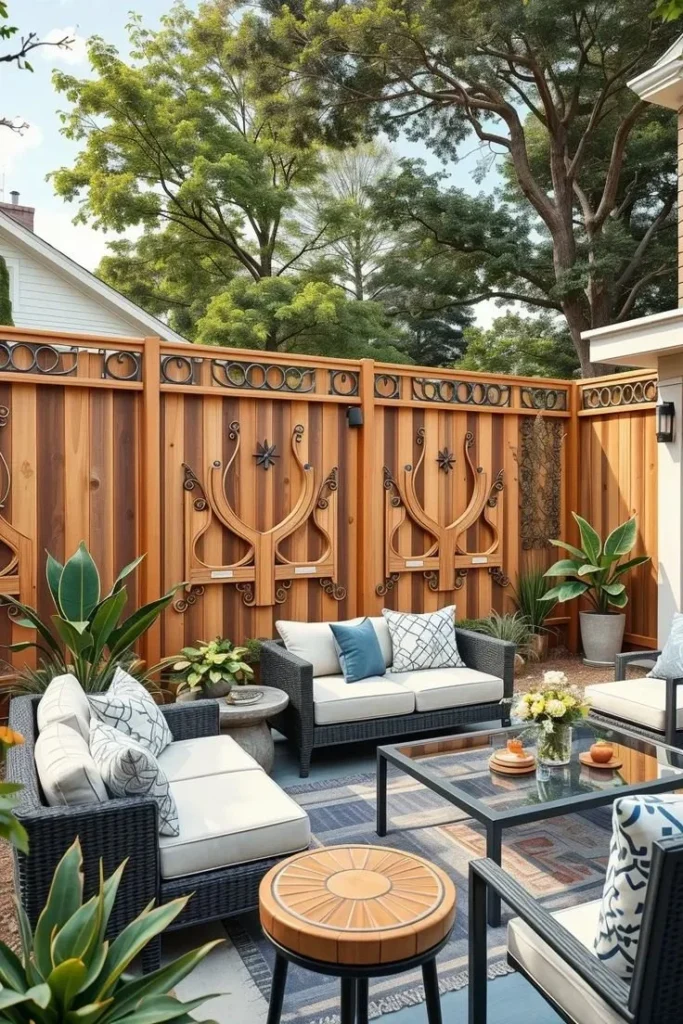 Backyard Fence Landscaping Ideas 2026: Custom Fence Landscaping Designs Creative backyard fence landscaping ideas and custom designs for outdoor spaces