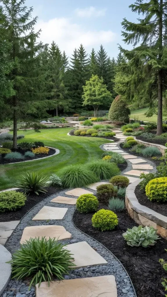 Front yard landscaping ideas for 2026, featuring modern and low-maintenance designs.