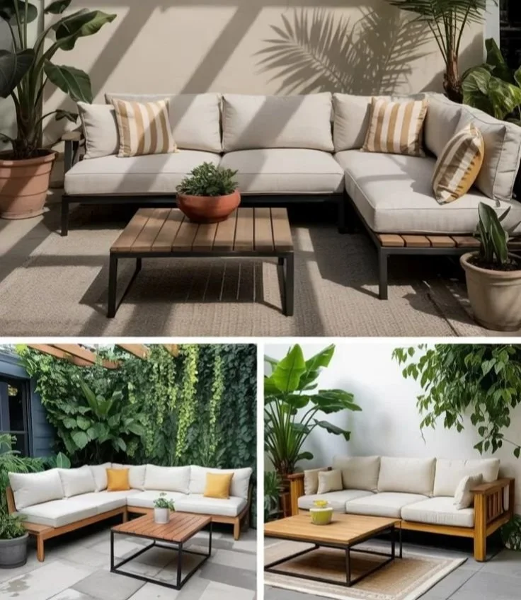 Modern outdoor sectional sofa design for contemporary patio furniture inspiration