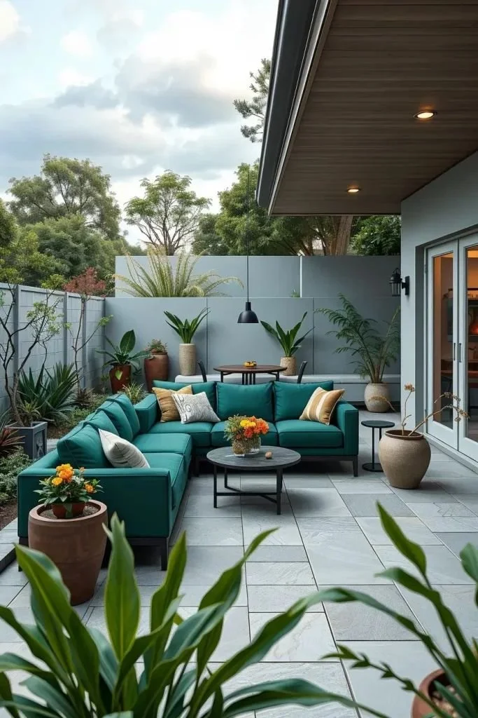 Vibrant outdoor sofa ideas for stylish gardens in 2026.