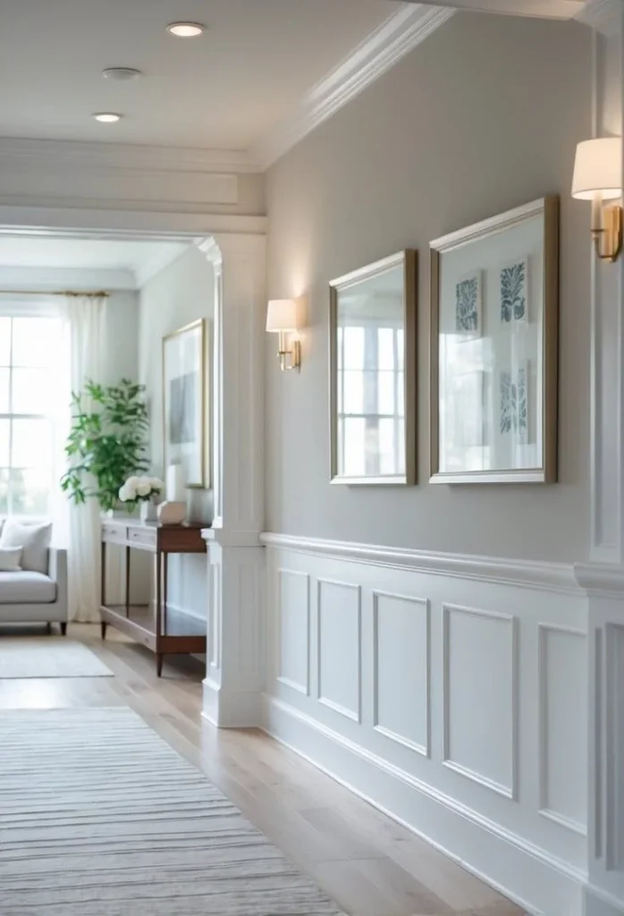 Chic Hallway Wall Panels & Wainscoting Ideas Stylish hallway wall panels and wainscoting design ideas for home decor