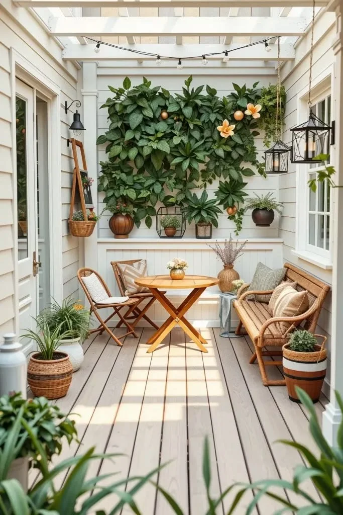 Farmhouse-Style Patio Ideas 2026: Small Farmhouse Patio Ideas For Compact Backyards Small farmhouse patio ideas for cozy backyard spaces in 2026.