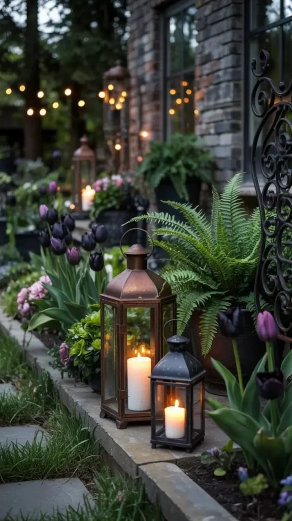 Witchy outdoor garden aesthetic inspiration for 2026 backyard designs.