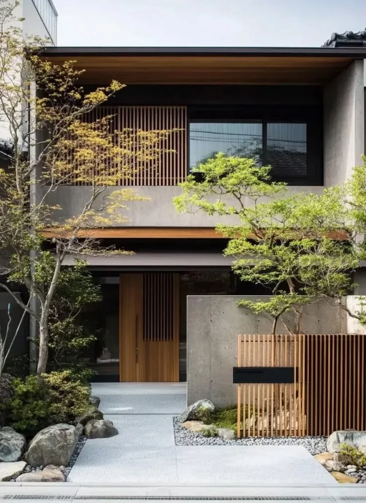 Modern Japanese home interiors showcasing Japandi elegance and design principles.